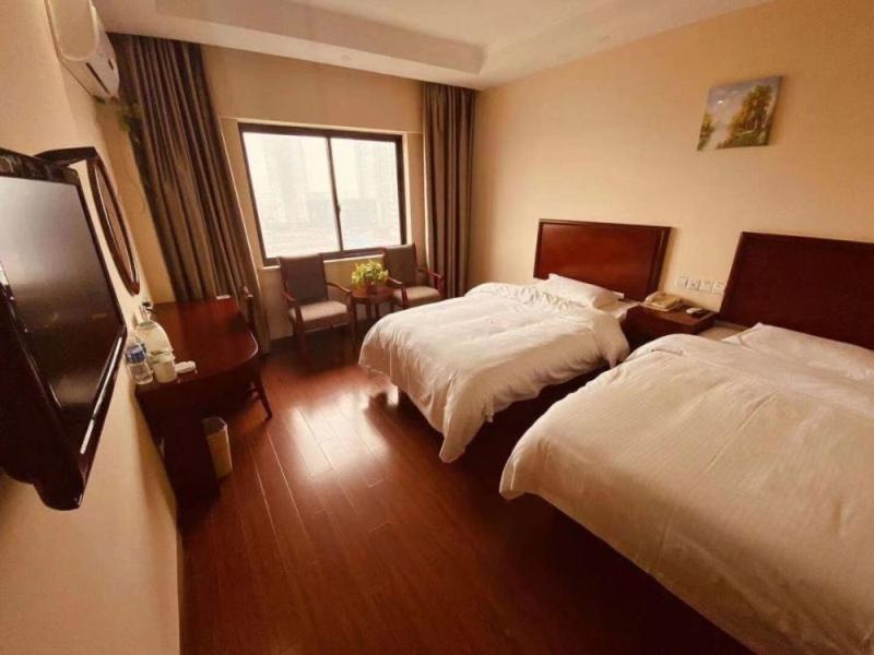 Greentree Inn Huai'An Bus Station Golden Eagle Xinya Huaihai Road Business Hotel Eksteriør billede