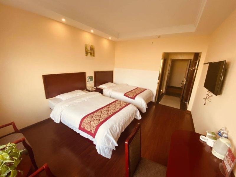 Greentree Inn Huai'An Bus Station Golden Eagle Xinya Huaihai Road Business Hotel Eksteriør billede