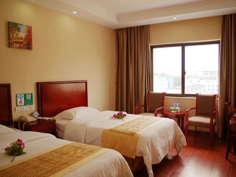 Greentree Inn Huai'An Bus Station Golden Eagle Xinya Huaihai Road Business Hotel Eksteriør billede