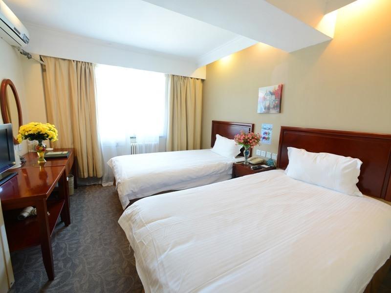 Greentree Inn Huai'An Bus Station Golden Eagle Xinya Huaihai Road Business Hotel Eksteriør billede
