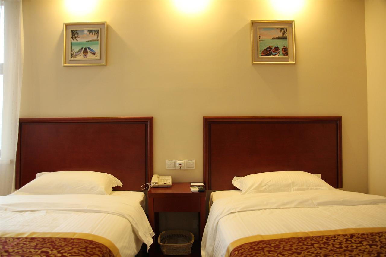 Greentree Inn Huai'An Bus Station Golden Eagle Xinya Huaihai Road Business Hotel Eksteriør billede